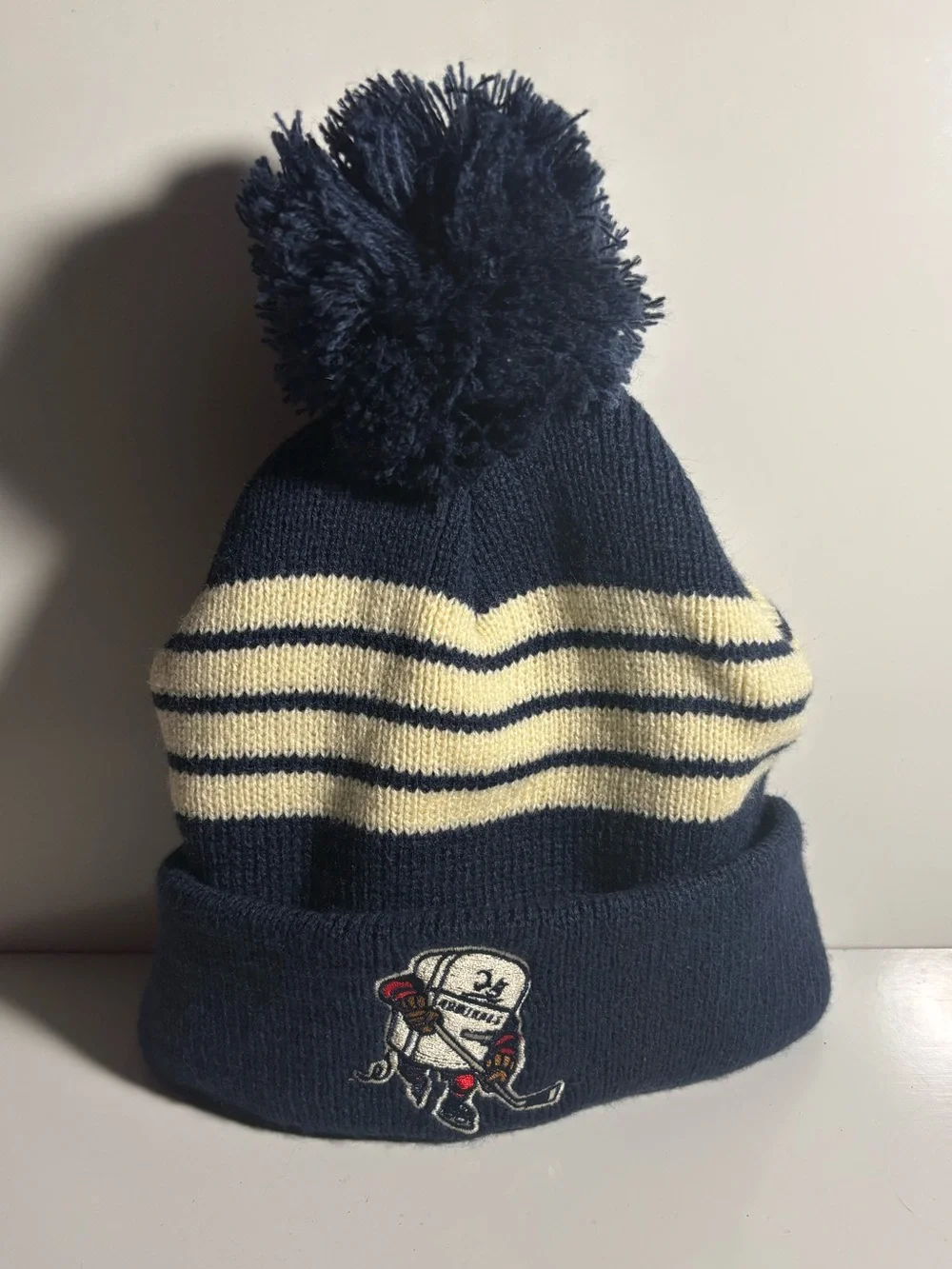 AUTHENTIC Promo MILWAUKEE ADMIRALS Fridge Jersey Knit/STITCHED WINTER HAT/Toque